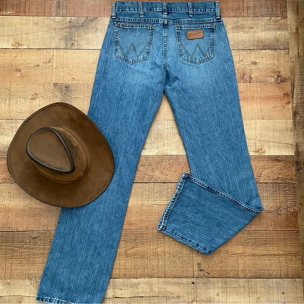 Wrangler RETRO SLIM Boot Jeans, Boot Cut MENS